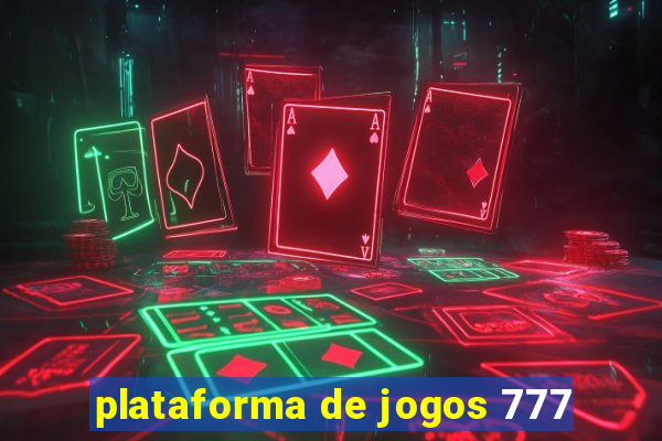 plataforma de jogos 777